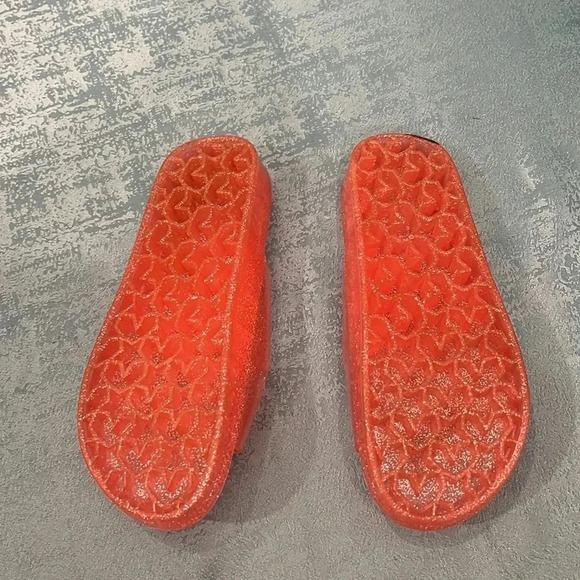 Youth Cat & Jack Pink Shimmer Sandals - Picture 4 of 5